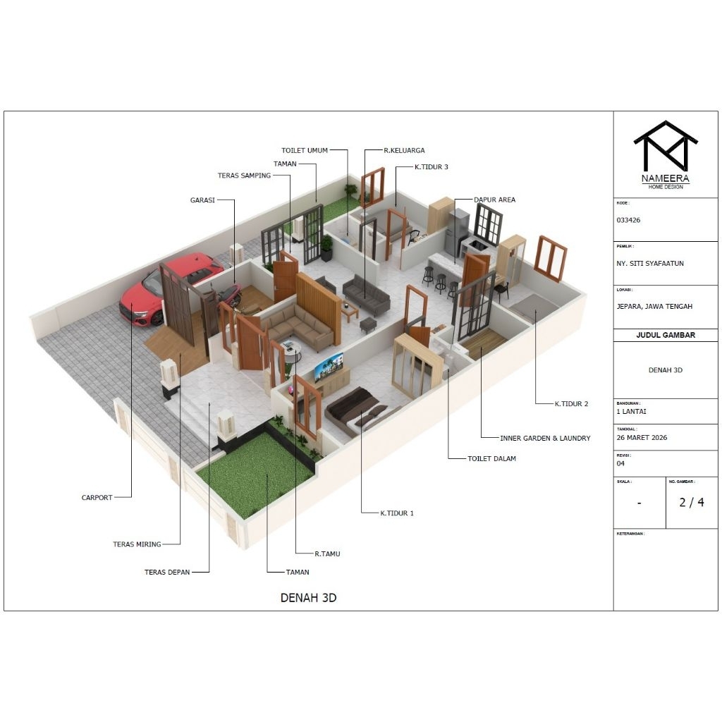 Desain Rumah | Jasa Desain Rumah | Desain Rumah Termurah