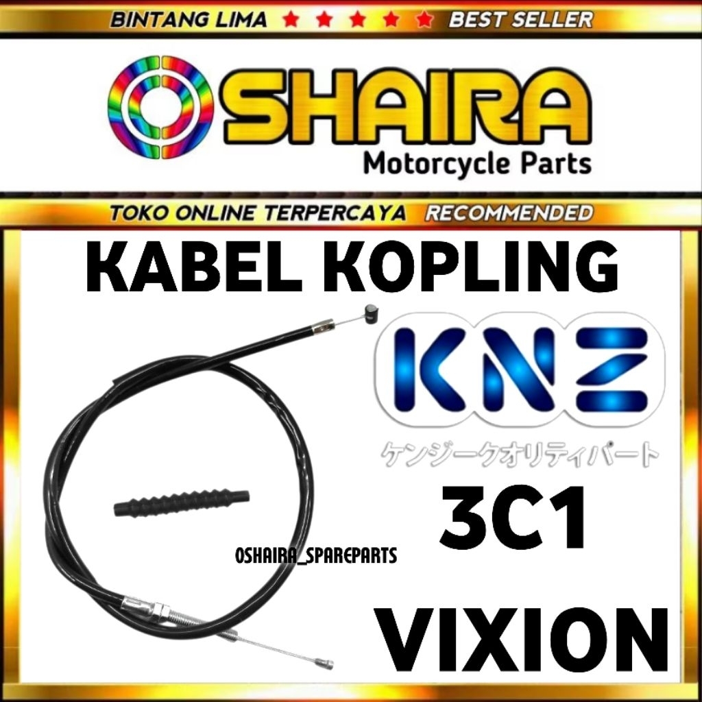KABEL KOPLING VIXION OLD/LAMA 3C1 / TALI KOPLING VIXION LAMA TALI KOPLING YAMAHA VIXION OLD KABEL KO