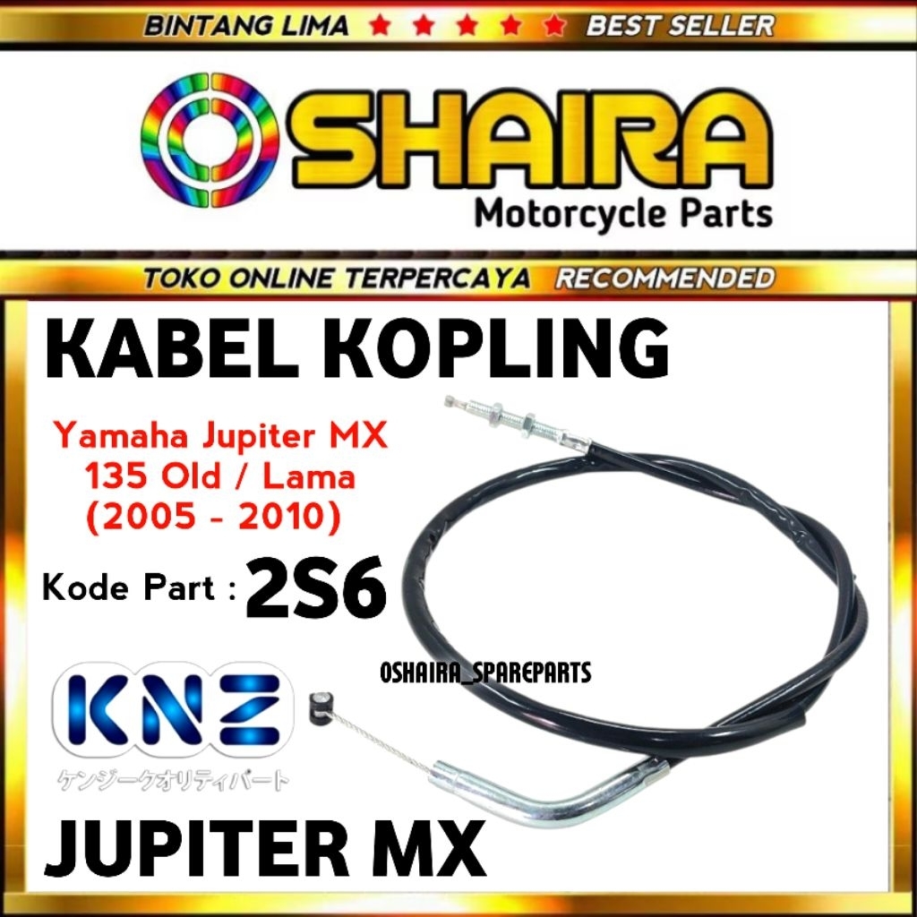 KABEL KOPLING Jupiter MX 135 Old / Lama (2005 - 2010) Kode Part 2S6 / KABEL KOPLING JUPITER MX LAMA 