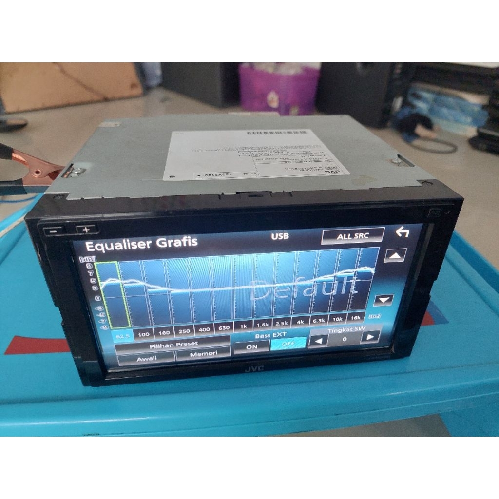 Headunit JVC Kenwood M540BT Bluetooth DSP 13EQ