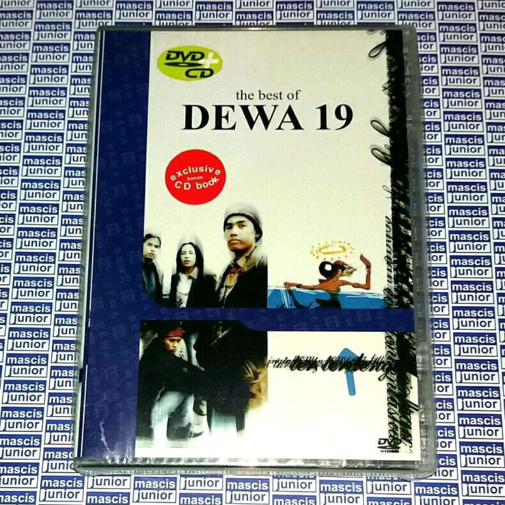 CD Dewa 19 - The Best CD + DVD + Booklet Biografi Dewa 19