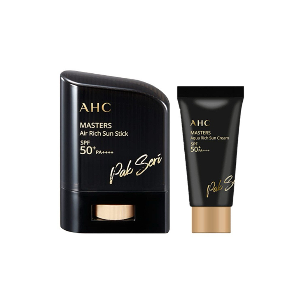 AHC Masters Aqua Rich Sun Cream SPF50+ PA+++ Korea | AHC Masters Air Rich Sun Stick SPF 50+ PA ++++ 