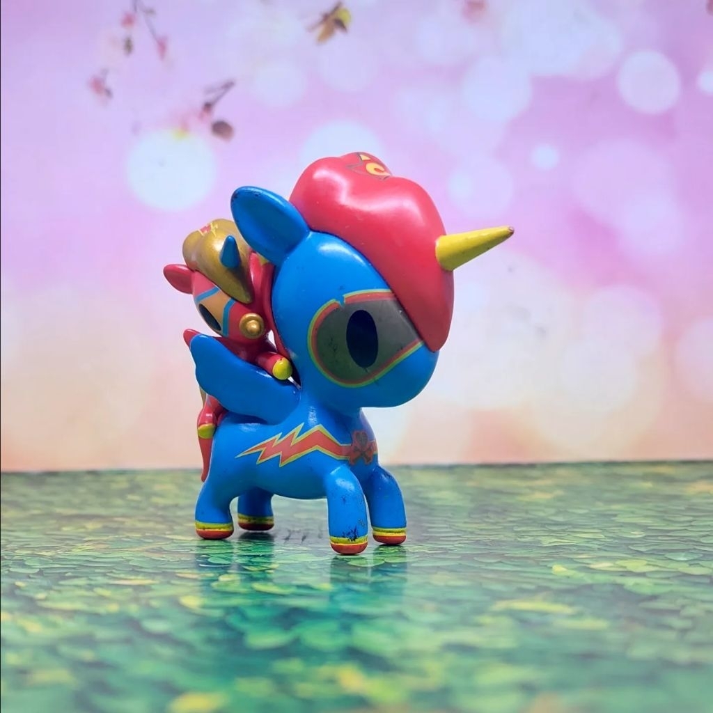 Preloved figure tokidoki unicorn ori tokidoki karet padat