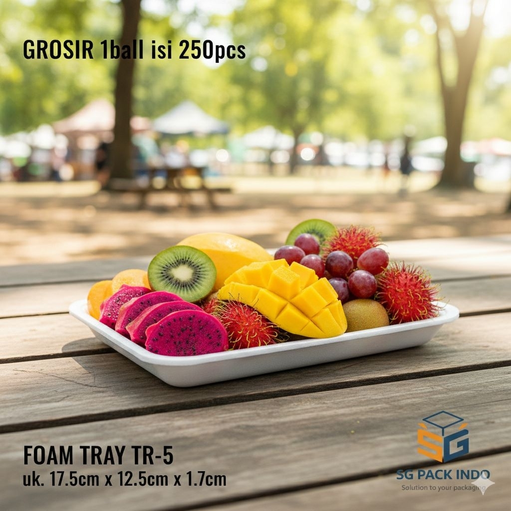 Foam Tray TR-5 (Styrofoam Tray Makanan)