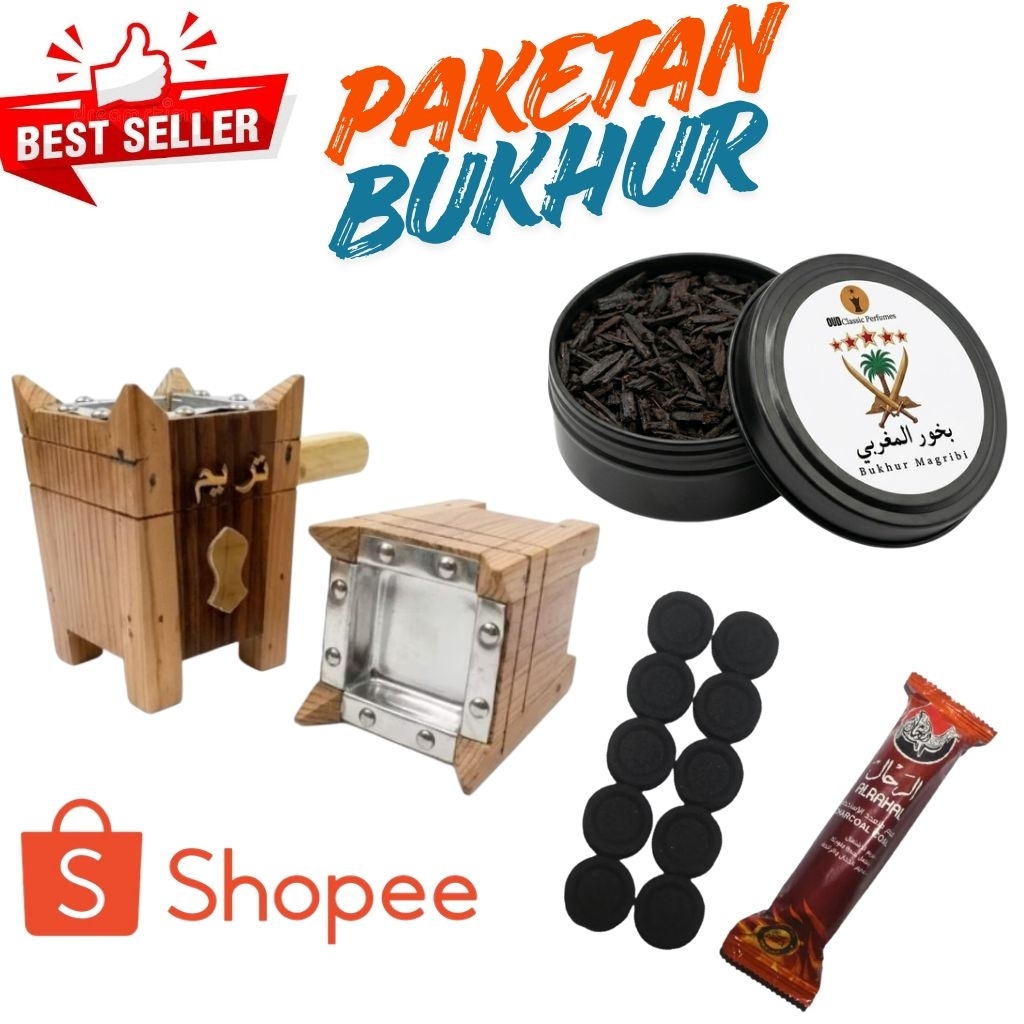 Paket Bukhur - 1 Paket Bukhur Magribi Arang Mabkharah