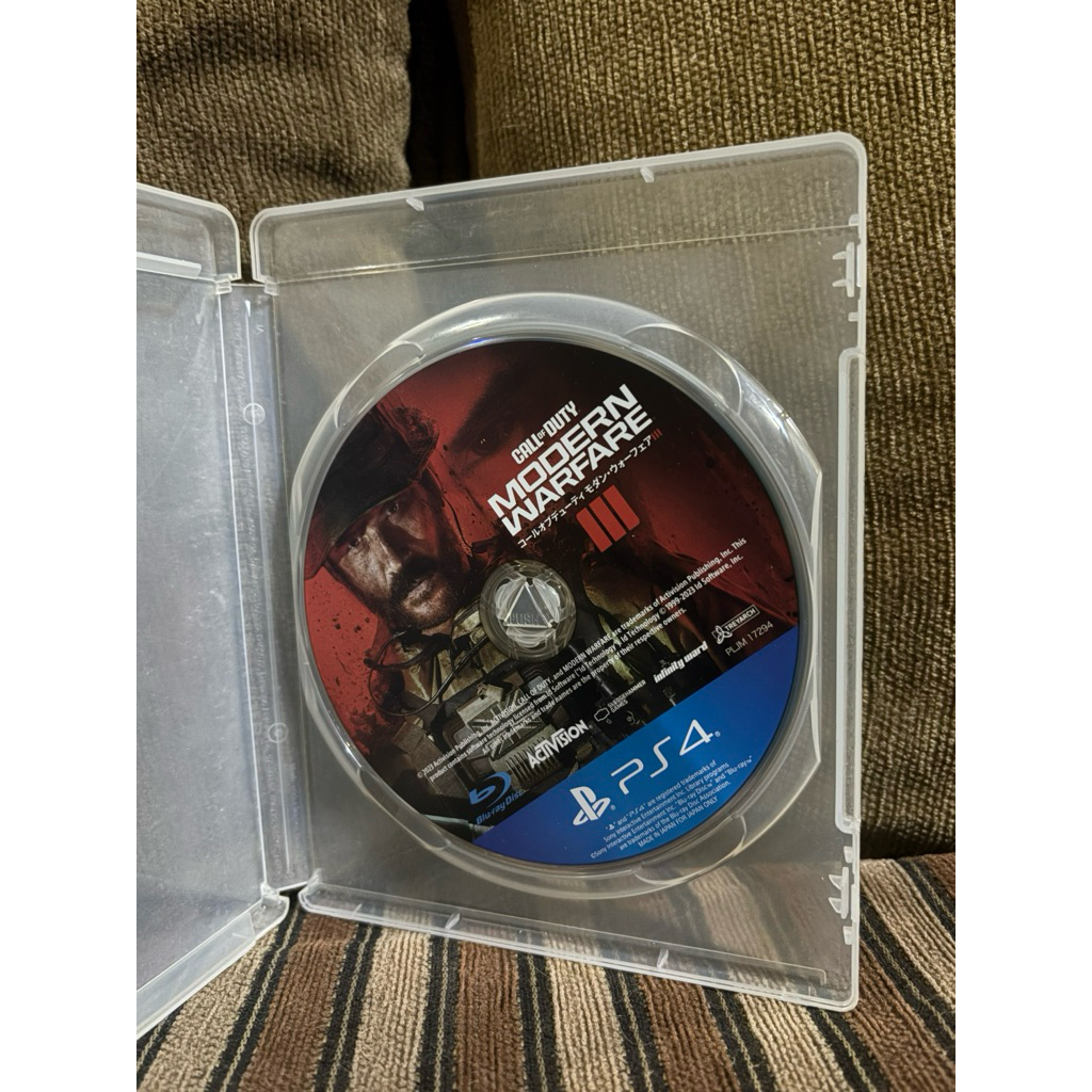 Bd Kaset Call Of Duty Modern Warfare 3 III Ps4 ( Replaced Box ) Games Playstation 4 Game FPS Perang 
