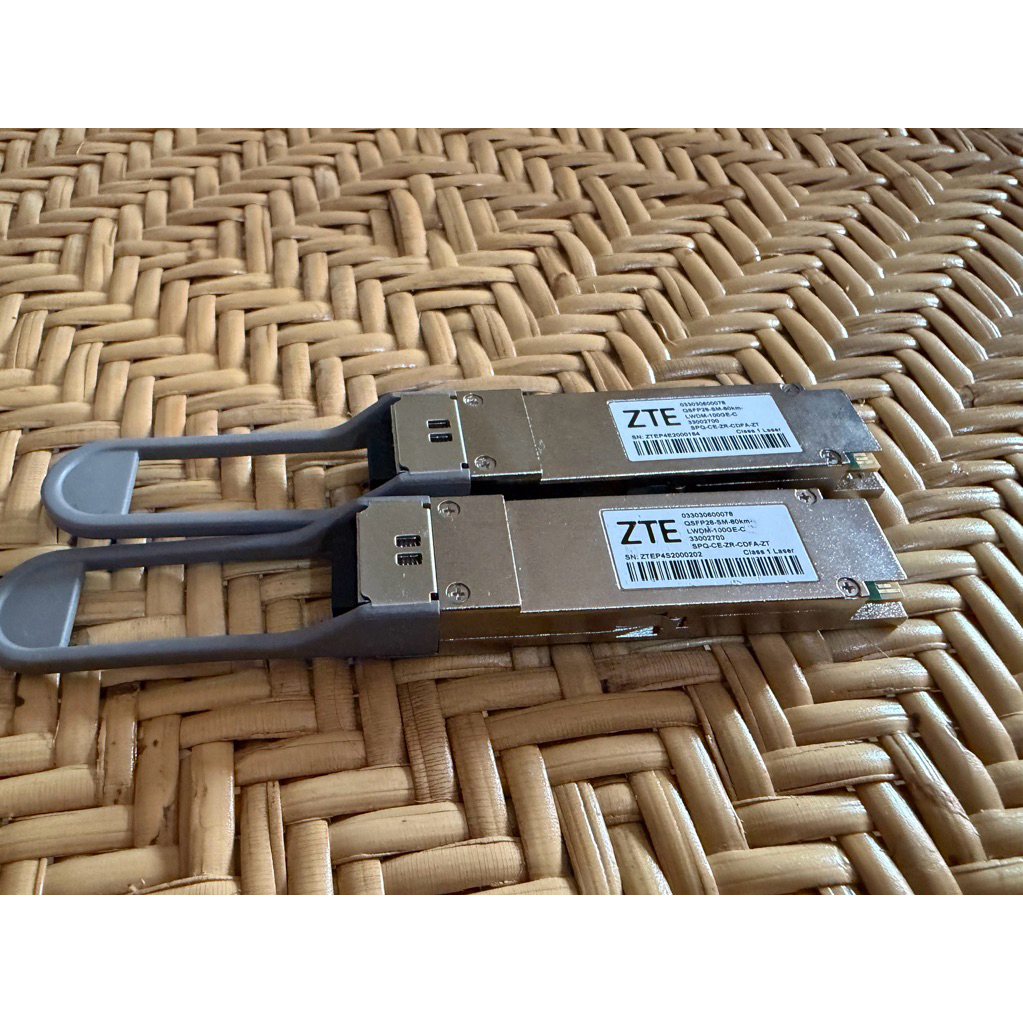 ZTE QSFP 100GB 80KM Singlemode LC-LC 1310NM