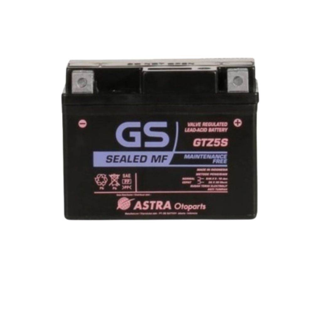 Jual Aki GS Astra Sealed MF . GTZ5S . Bekas Mati