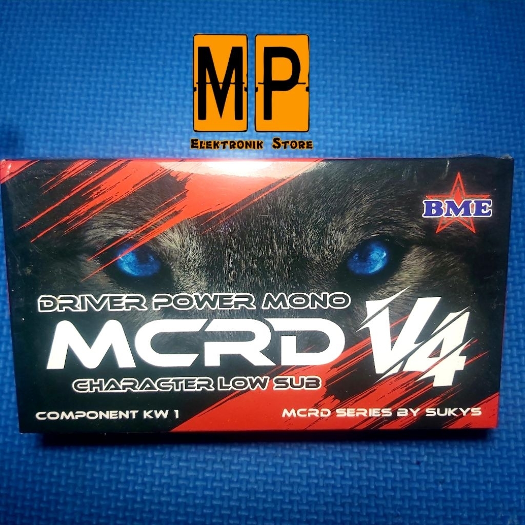 Kit Power Driver Mono Sub Low MCRD V4 BME