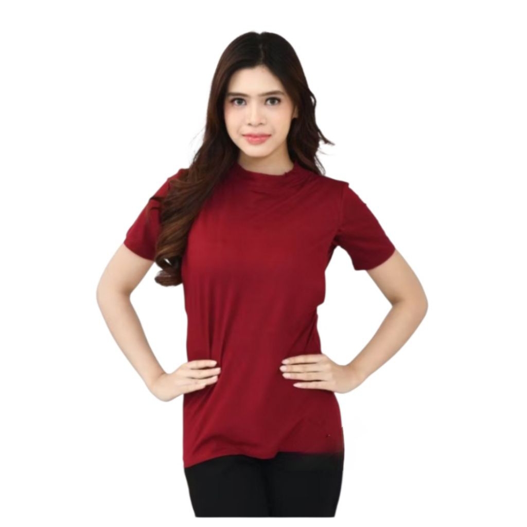 Baju Kaos Ibu Menyusui Lengan Pendek||Manset Busui