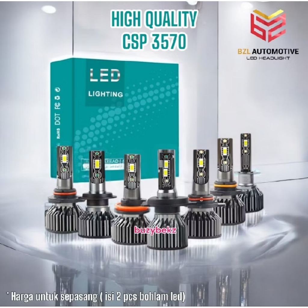 Lampu LED Headlamp & Foglamp H11 HB3 Satuan