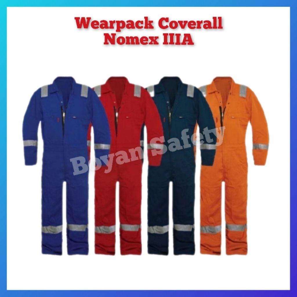 Wearpack Coverall NOMEX IIIA Tahan Percikan Api
