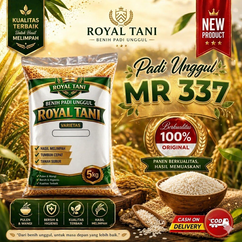 Benih padi unggul,Mr 337