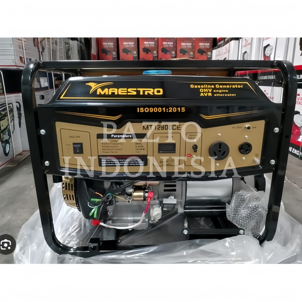 MAESTRO Genset 5500 5000 Watt Bensin 5.5 5 KW Gasoline Generator MT 7000 CE MT7000CE ORIGINAL TERBAI