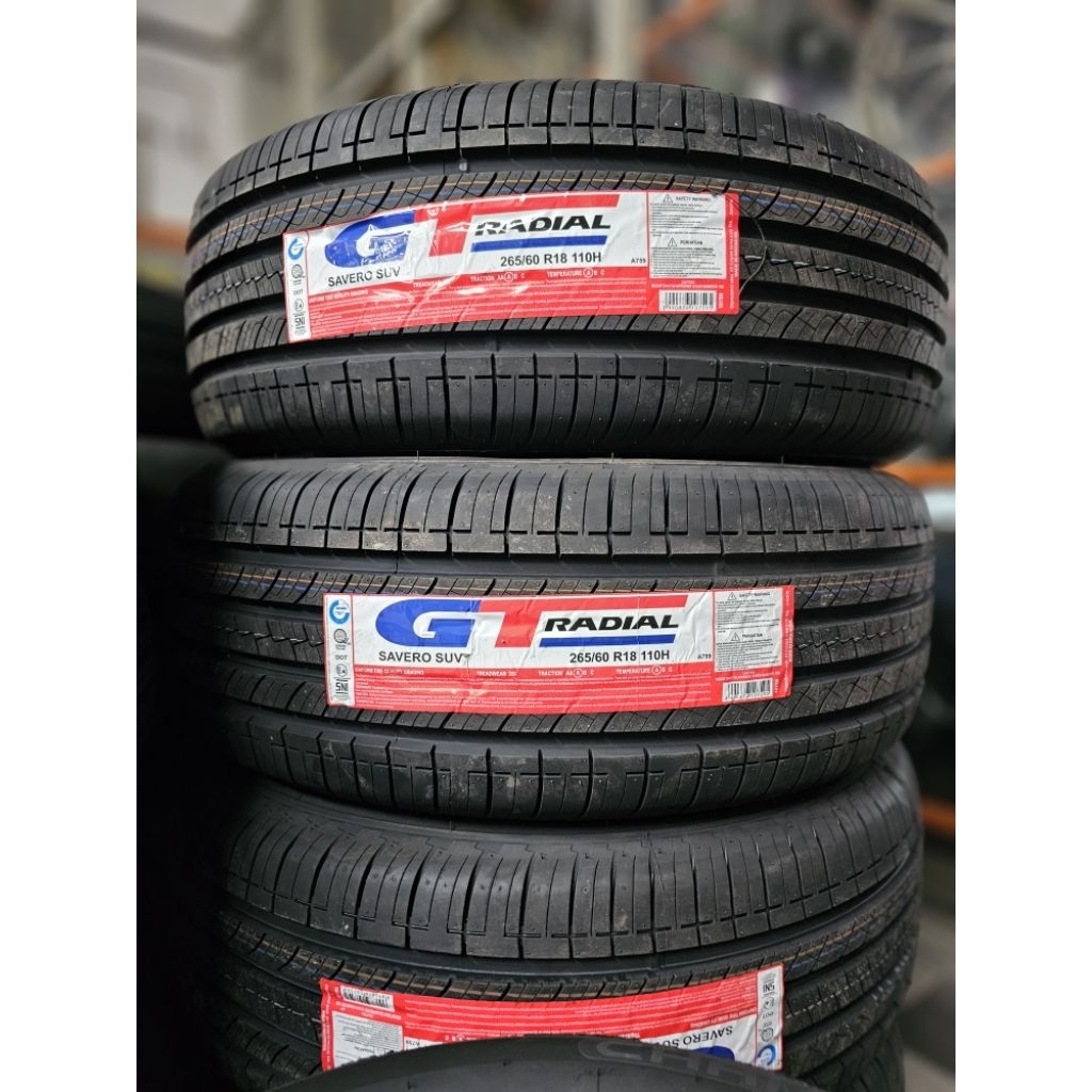 Ban GT Radial Savero SUV 265/60 R18 (Ban Fortuner,Pajero,Hilux,MUX)