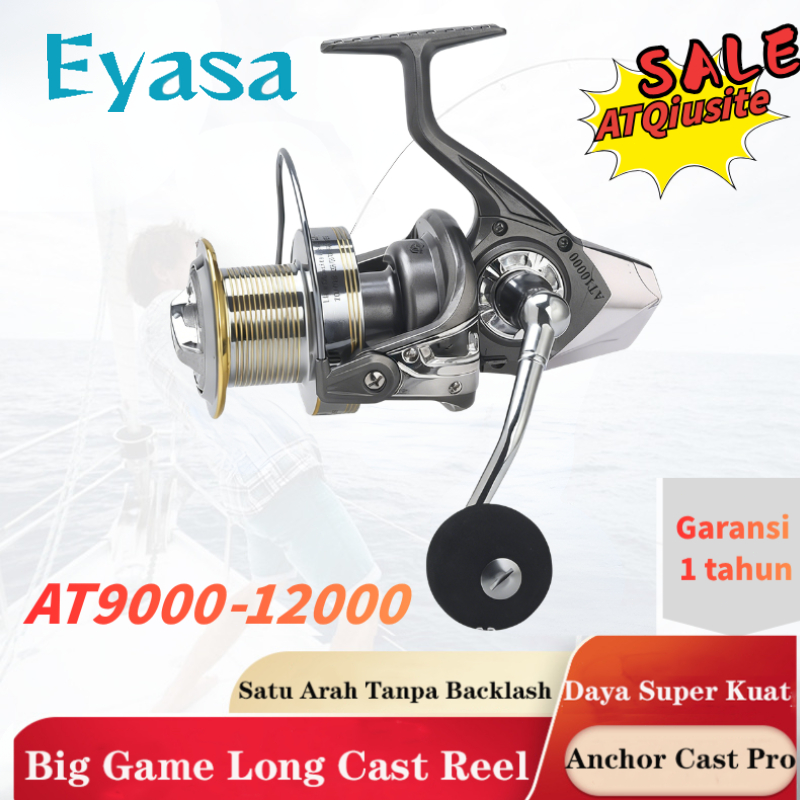 [COD/Garansi] AoTiusite Reel Jumbo Besar 8000 9000 10000 12000 surf pasiran laut WSW