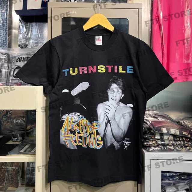 TURNSTILE - NONSTOP FEELING TSHIRT BLACK