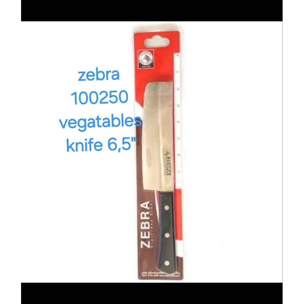 ZEBRA PISAU CHEF VEGETABLE KNIFE 6,5 INCH
100250