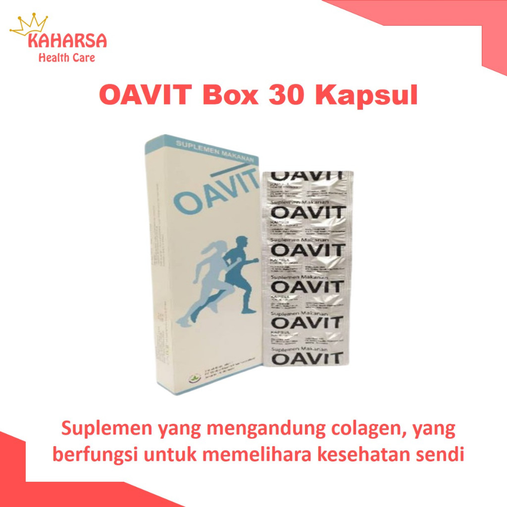 Oavit Box 30 Kapsul / Suplemen Sendi