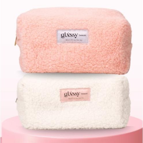 GLXSSY BEAUTE CLOUD MAKE UP POUCH