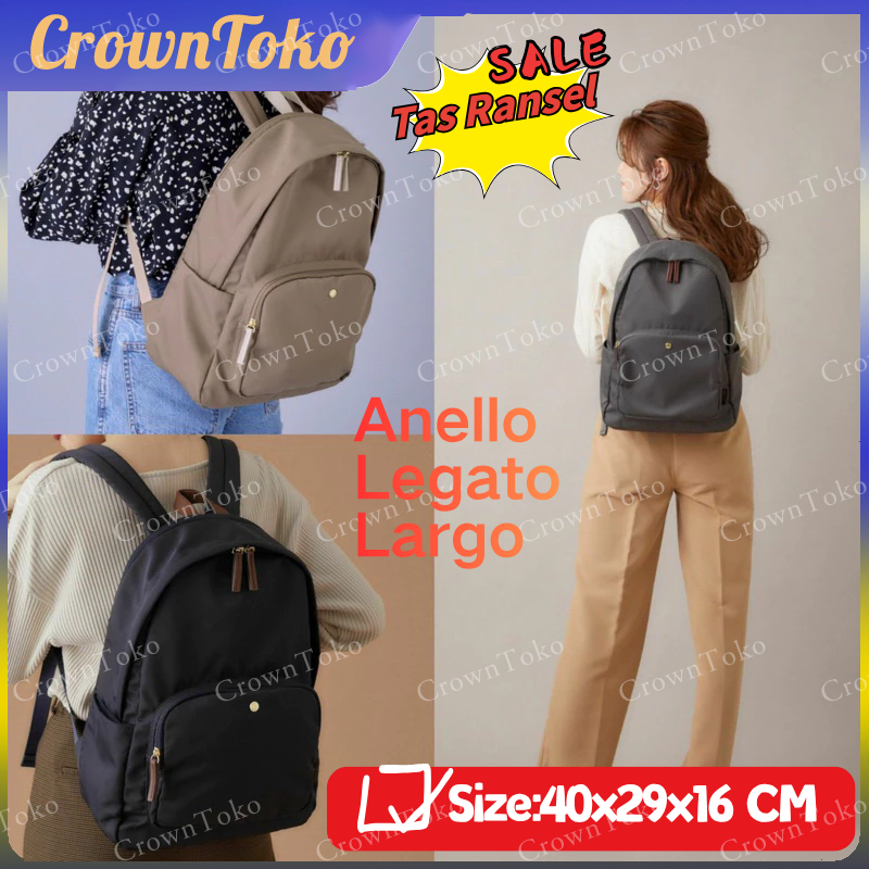 [COD/ORI ] Anello Legato Largo Light Weight BACKPACK RANSEL JEPANG ORIGINAL WSW