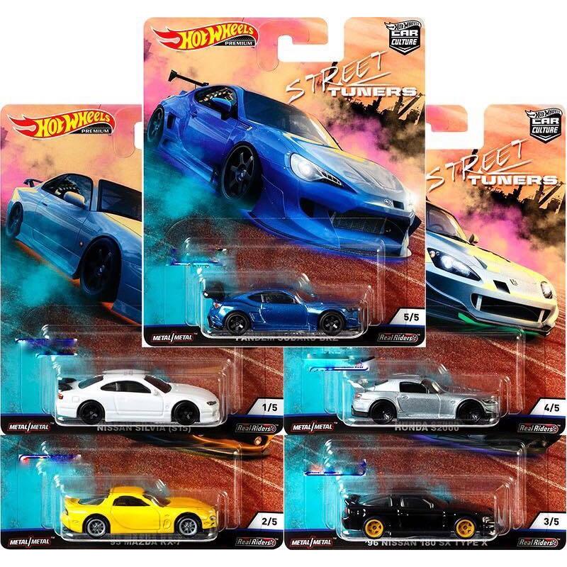 Hot Wheels Premium Car Culture Street Tuners Honda S2000 Diecast Hotwheels