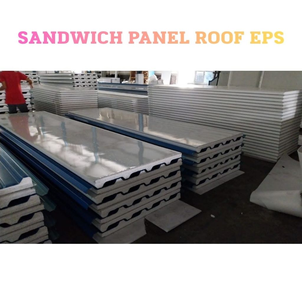 Sandwich Panel EPS Wall / Roof / Dinding / Atap Color Standar