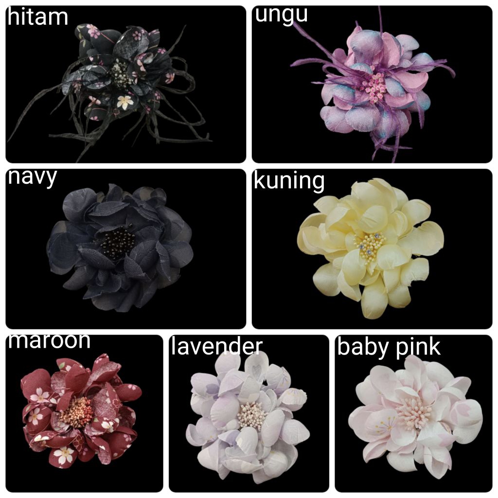 Korsase Gaun, Bunga Corsage Bahu, Korsase Rambut/ bunga korsase /Bunga Bros / aksesoris bunga gaun/k