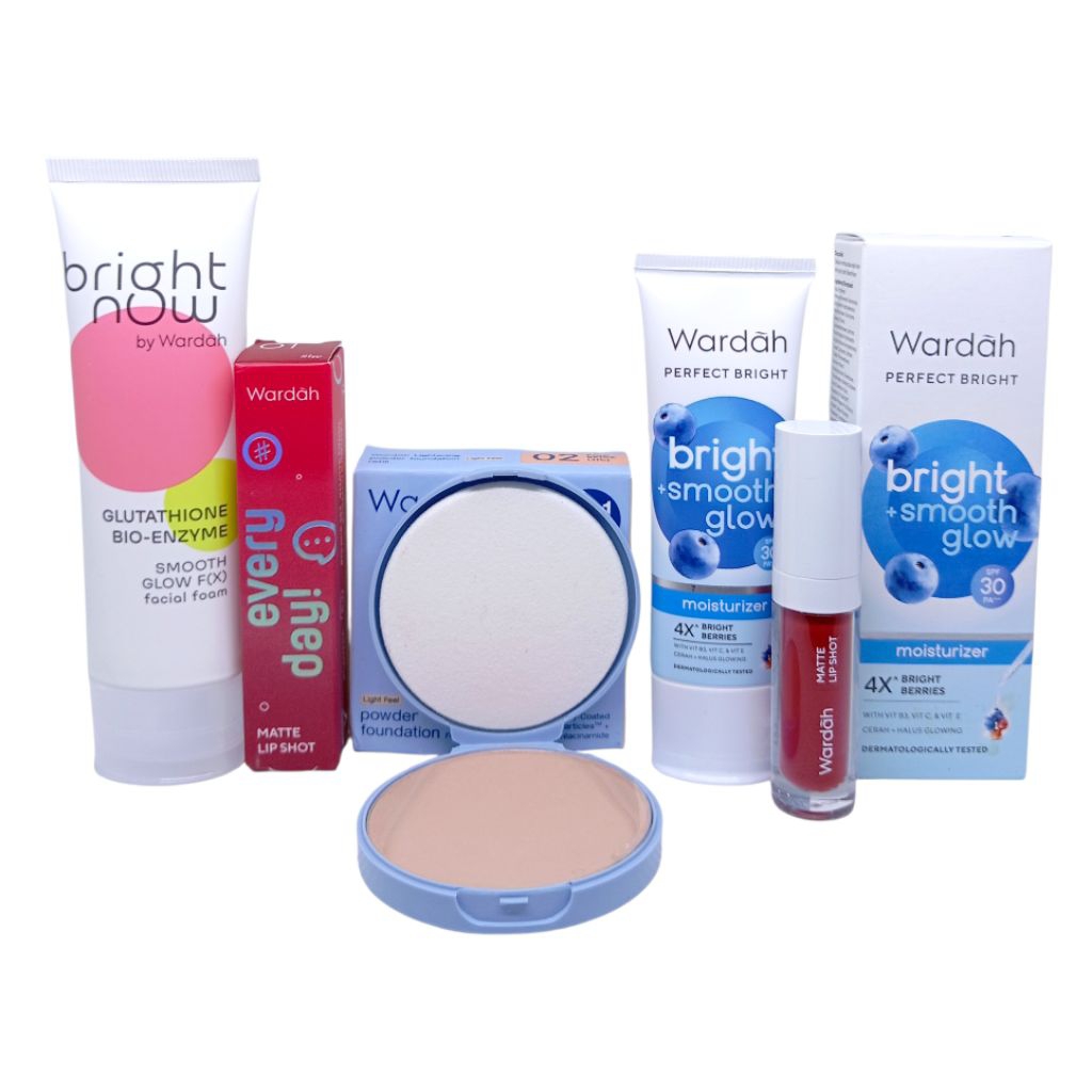 Paket Wardah Perfect Bright/ Wardah paket remaja / Perfect Bright Cream