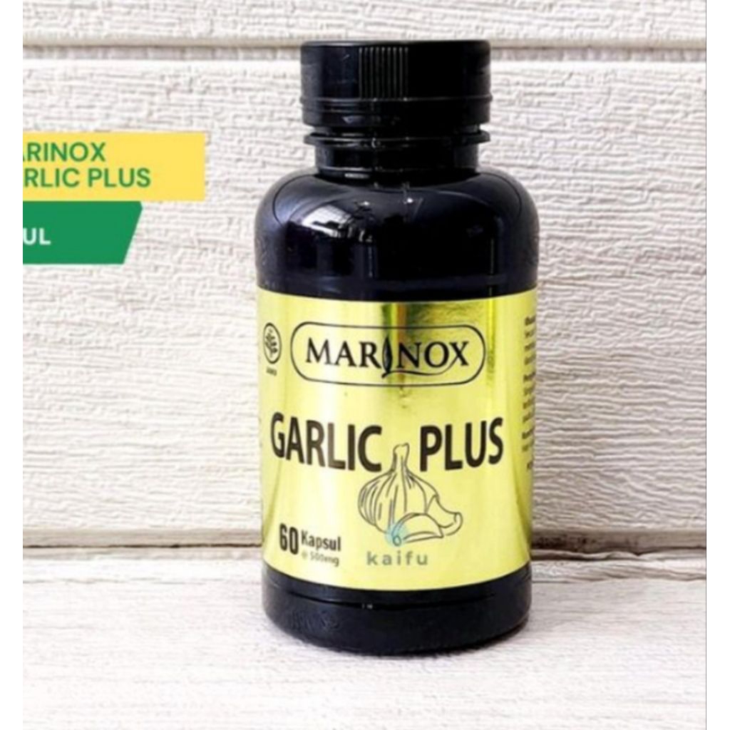Marinox Garlic Plus isi 60 untuk kolesterol dan trigliserida