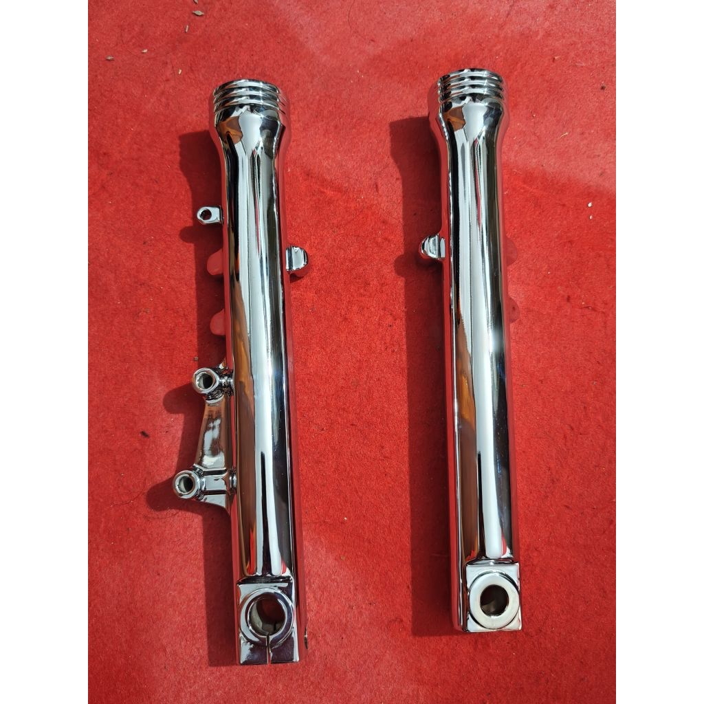 bottom krom tabung shock ninja RR shockbreaker depan