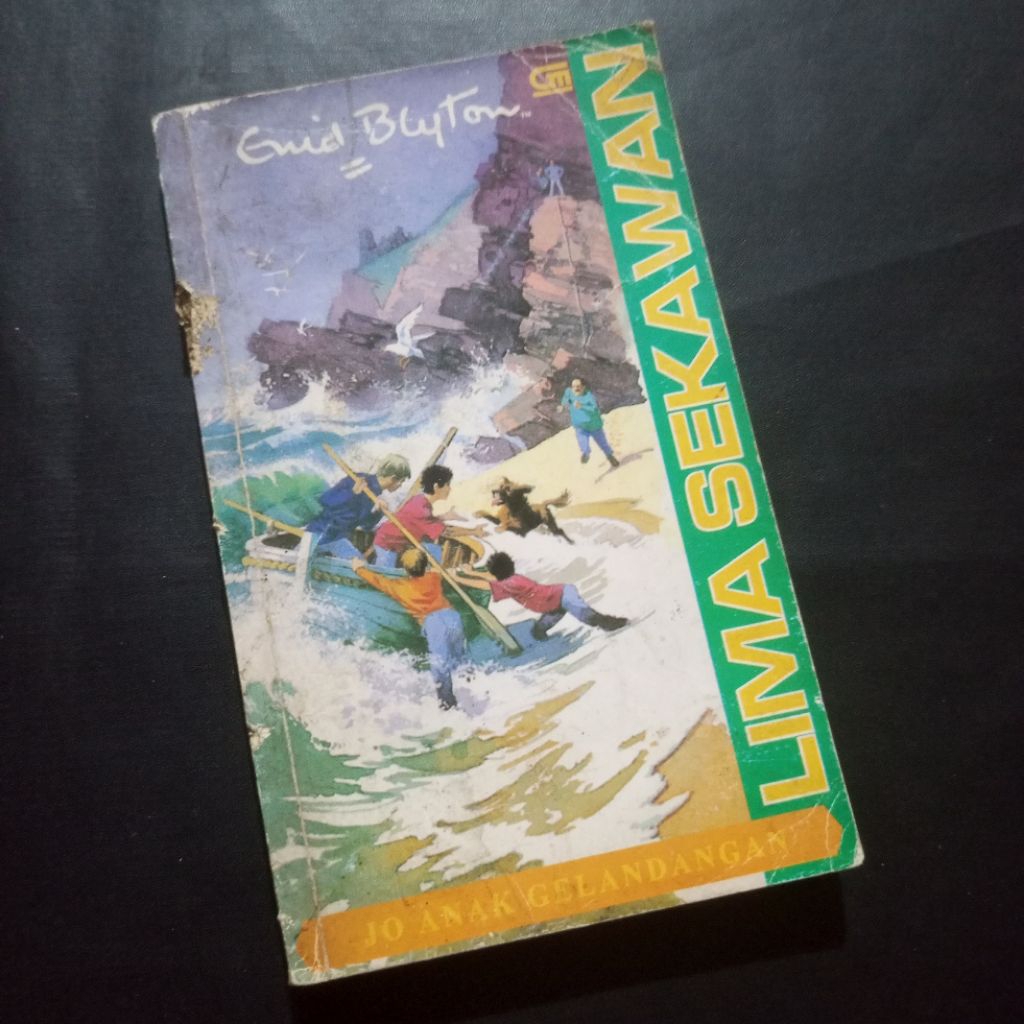 Novel Anak Lima Sekawan – Jo Anak Gelandangan / Enid Blyton / Gramedia GM / Buku Petualangan Misteri