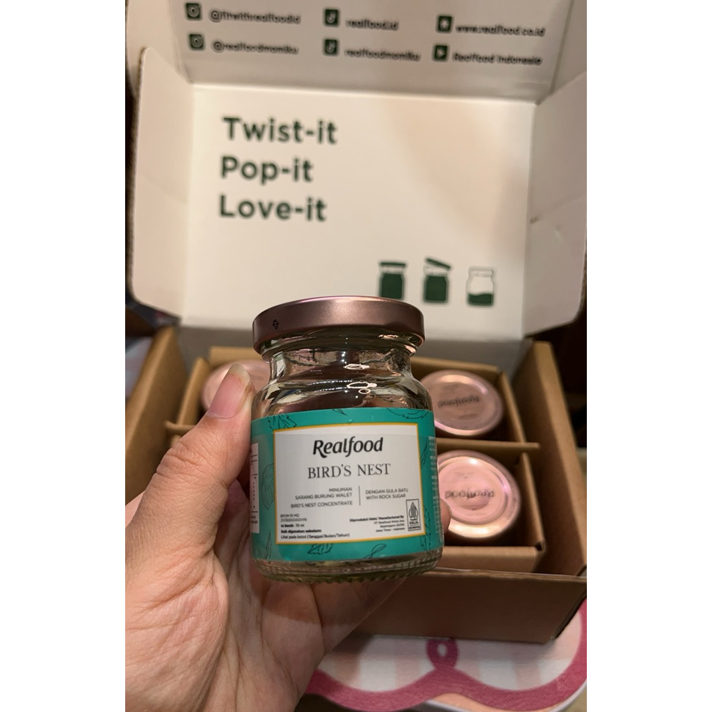 REALFOOD SARANG BURUNG WALET ISI 5