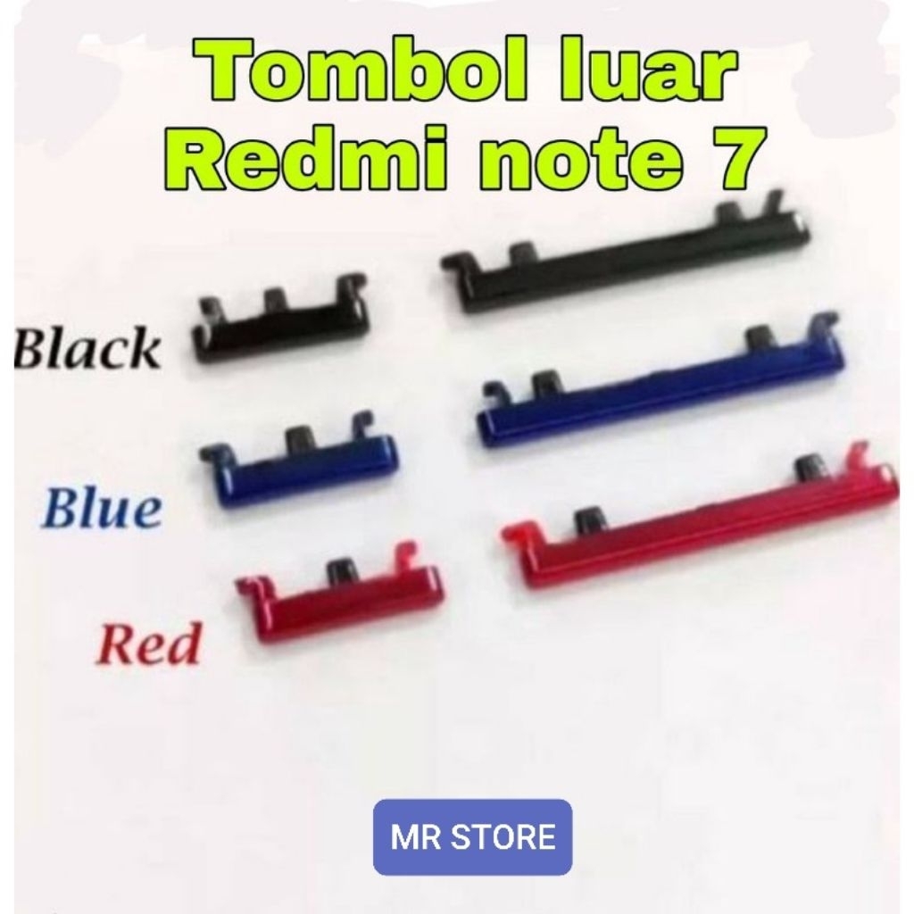 tombol luar redmi note 7 / tombol on off volume samsung redmi note 7