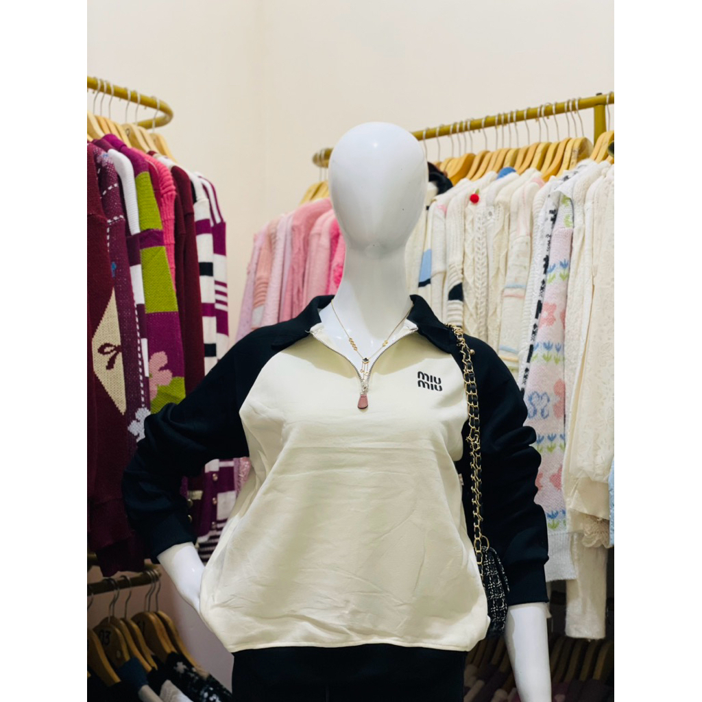 MIU MIU SWEATER CARDIGAN BKK ATSAN WANITA