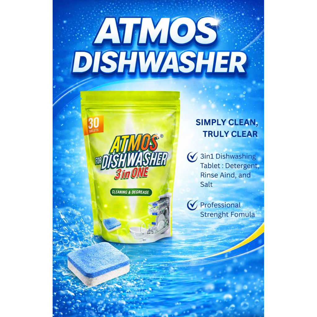 sabun tablet mesin pencuci piring Dishwasher