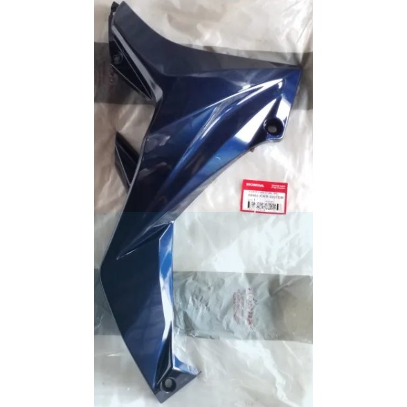 COVER SAYAP KANAN BAWAH HONDA BLADE OLD LAMA 2008-2010 BIRU DONGKER 64460-KWB-920 ORIGINAL AHM