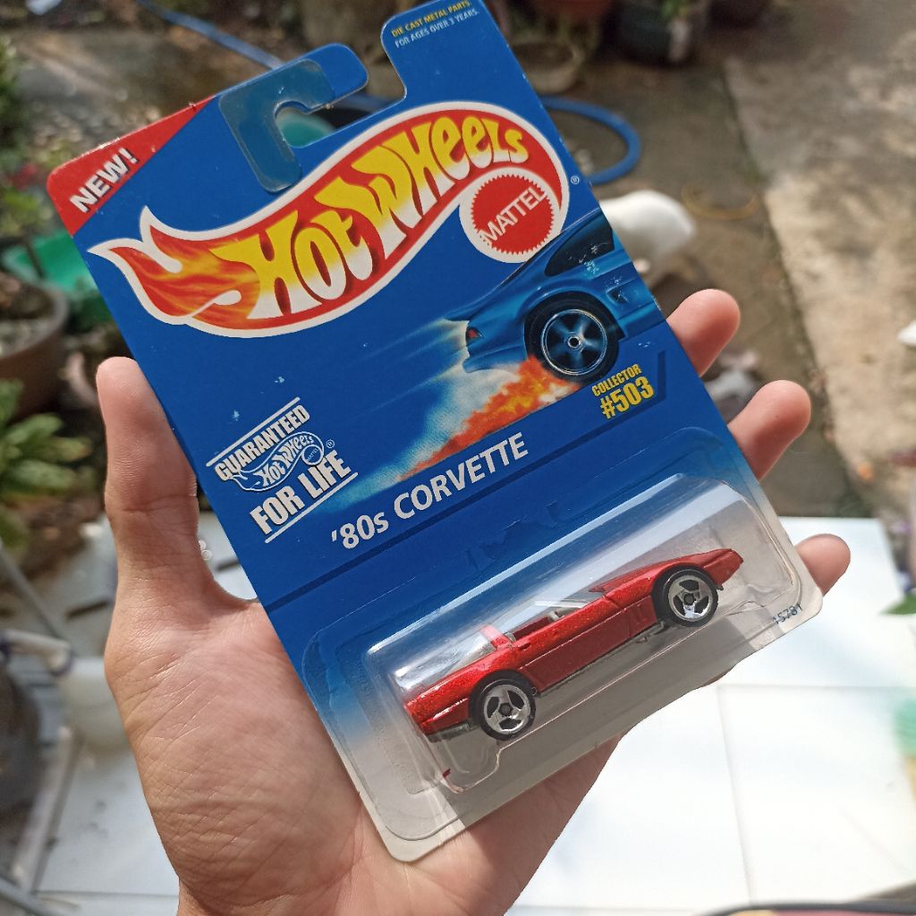 Hotwheels '80s Corvette (tahun 1996)