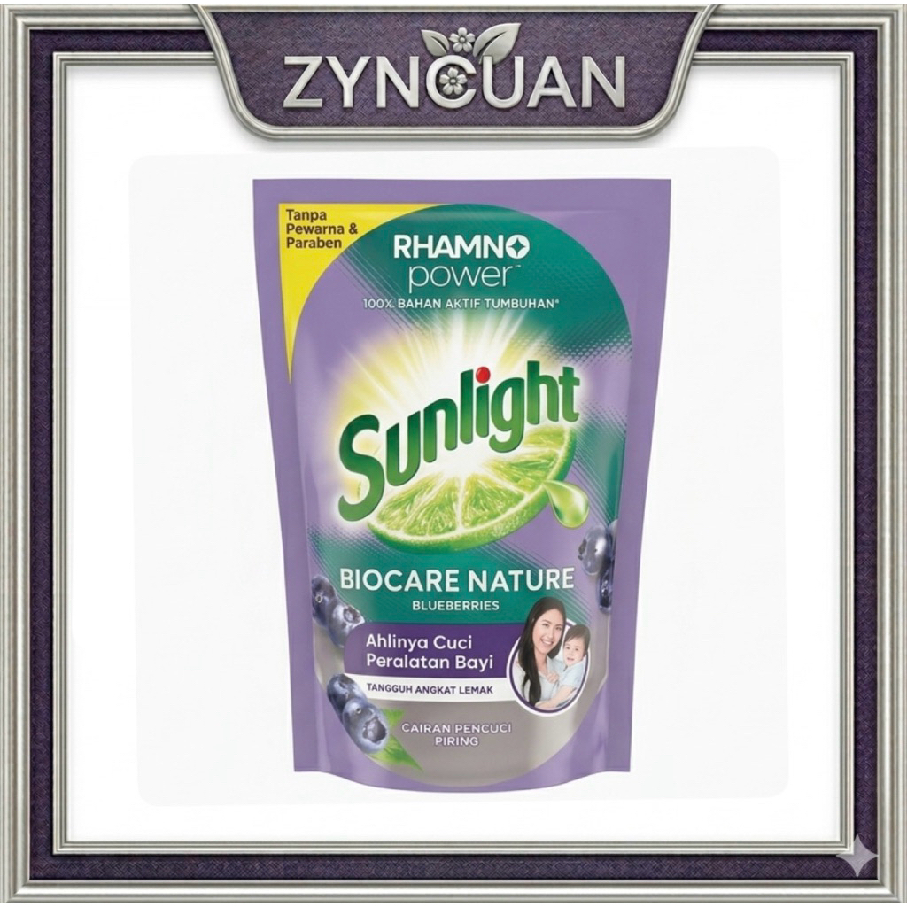 SUNLIGHT Bionature sunlight ungu sabun cuci botol bayi