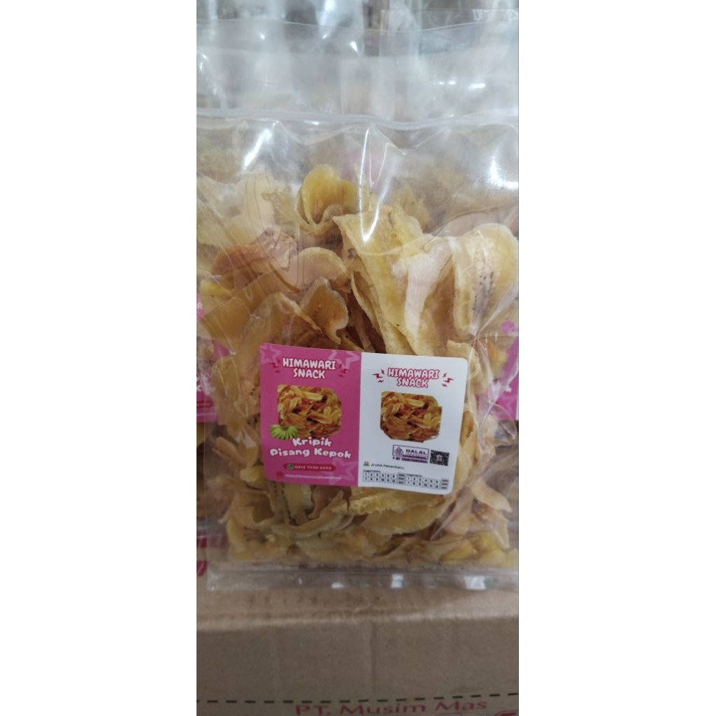 kripik pisang kepok