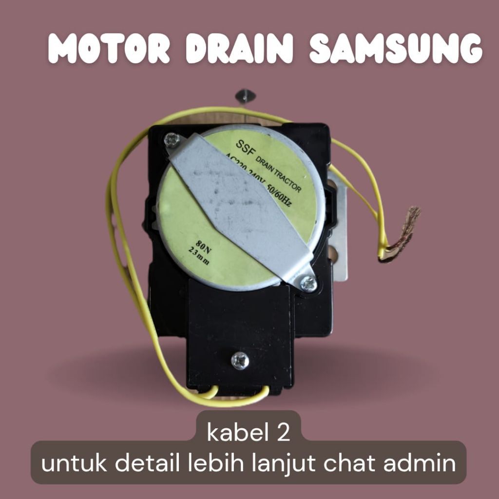 motor drain Samsung