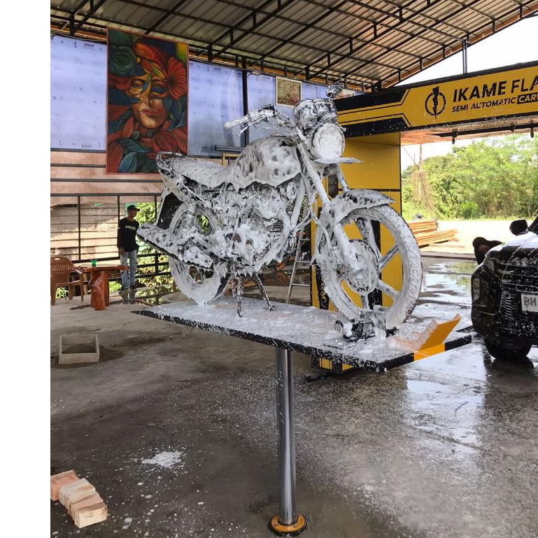 Paket Bisnis Cuci Motor Profesional 1 Hidrolik IKAME MTH-103 Alat Steam Salju Snow Wash Mesin Cuci M
