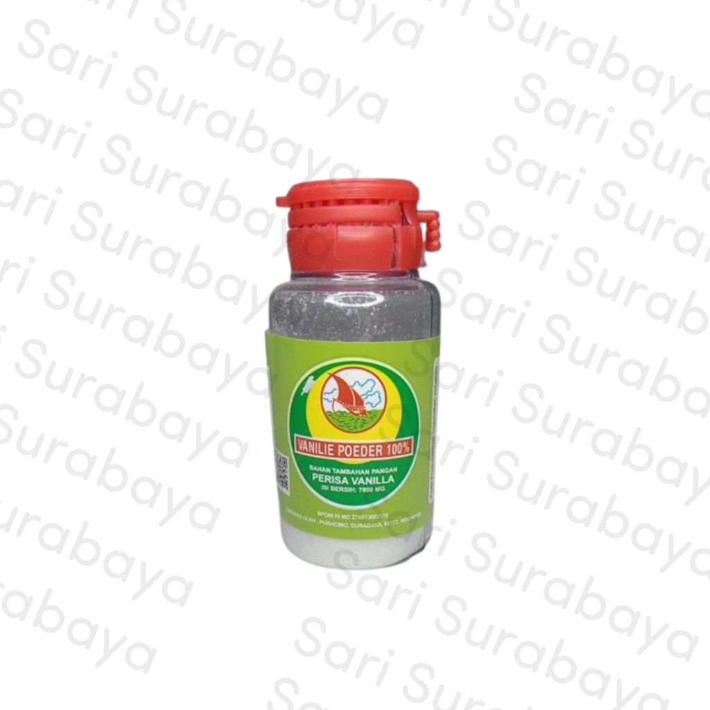 Perisa Vanili / Vanili Powder Cap Kapal Layar Botol