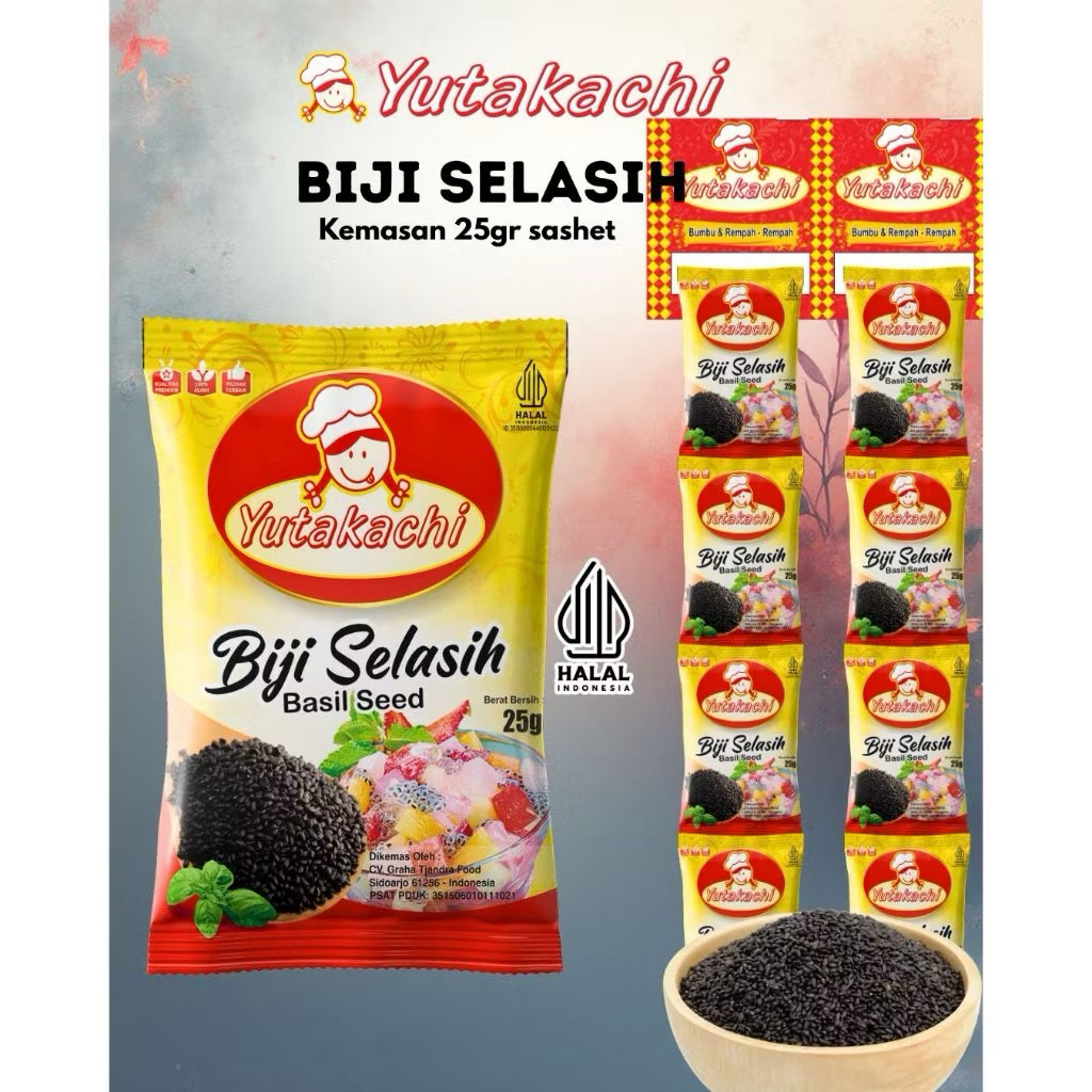 Biji Selasih Sachet (1 Renceng)