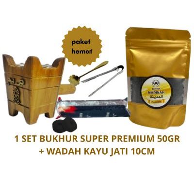Paket BUKHUR PREMIUM BASAH 50GR | Bukhur gahru | Bukhur Madinah | Bukhur Kasturi | Bukhur roudoh