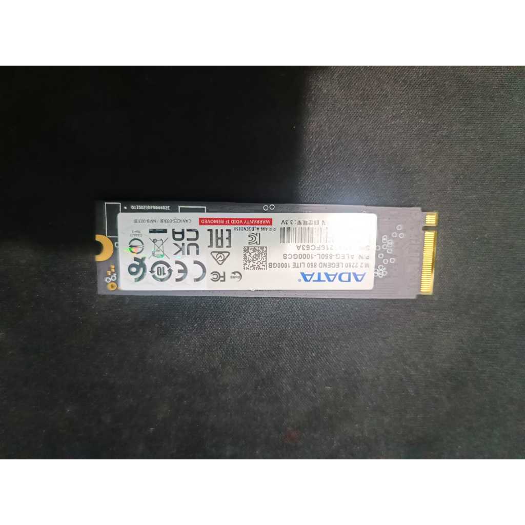 SSD 1TB Adata Legend 850 Lite Normal 100% Garansi NVME