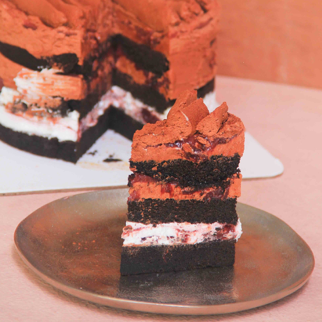 Black Forest Cake (SLICED CAKE)