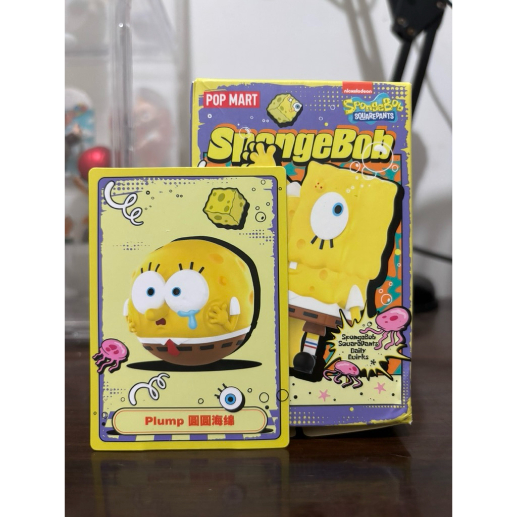 POP MART SpongeBob Daily Quirks Series Figures | Plump