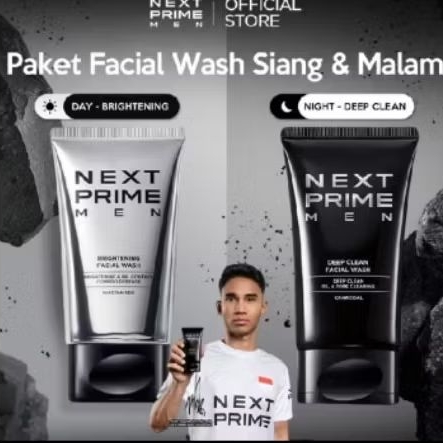Sabun Pembersih Wajah Pria Elvicto - Deep Bright 100ml, Mencerahkan & Melembabkan