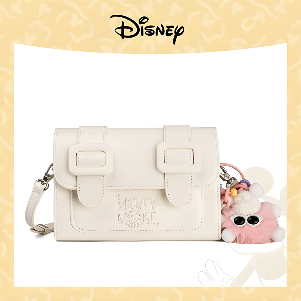 Disney Sling Bag Import Tas Selempang Wanita Kulit Premium Motif Mickey Mouse 72628